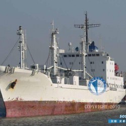 二手货船出售冷藏船 出售6750吨冷藏船