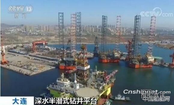 中国第六代深水半潜式钻井平台“海洋石油982”正式交付
