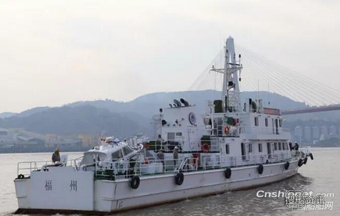 东南造船300吨级渔政船DN300-1顺利交付