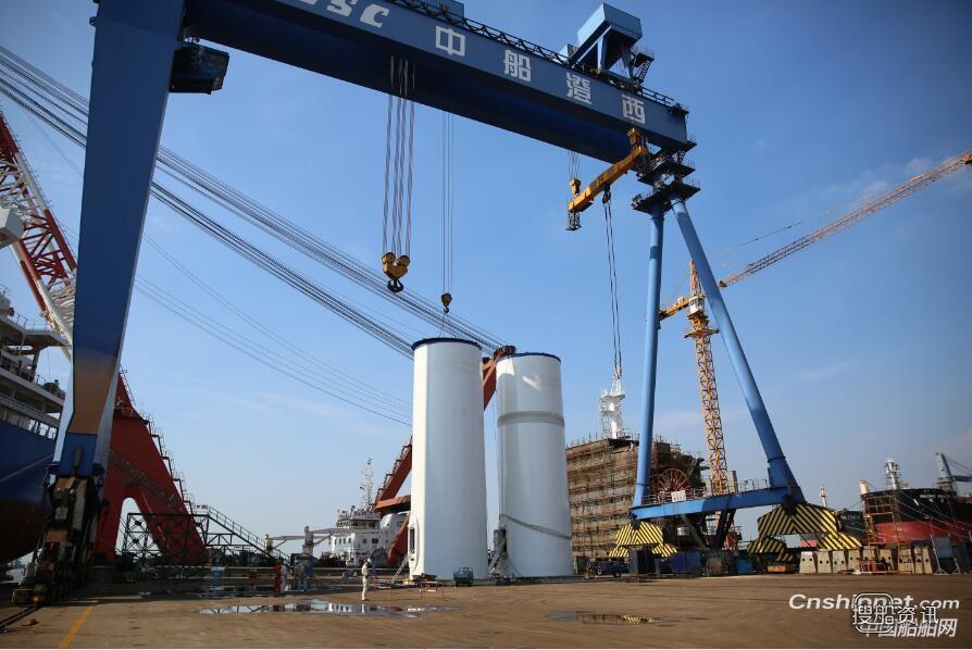 中国首个5兆瓦以上的大功率海上风电样机试验风场正式列装