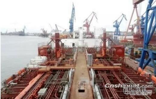 沪东中华造船38000吨化学品6号船完成空船重量测定