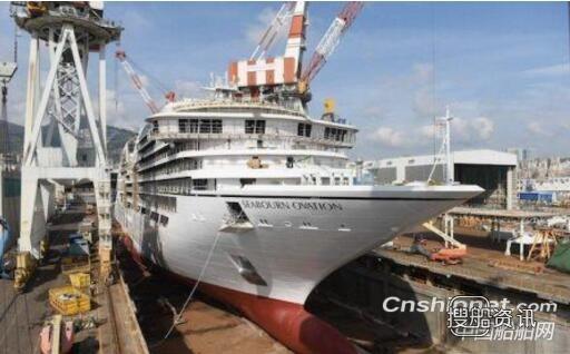 Fincantieri意大利船厂“Seabourn Ovation”号豪华邮轮下水