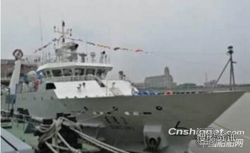 浙江造船第二艘300吨级渔业资源调查船正式交付