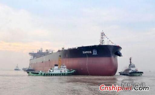 新时代造船2艘158000吨油船顺利下水