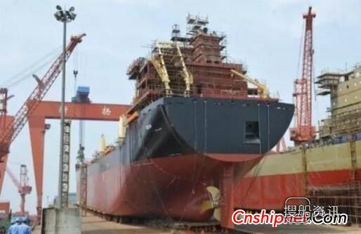 扬子江船业第三艘36500吨大湖型散货船顺利下水
