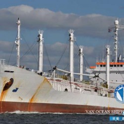 二手货船出售冷藏船 出售6729吨冷藏船