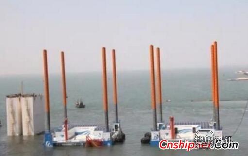中集来福士2座海洋牧场平台下水