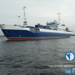 二手货船出售冷藏船 出售1135吨冷藏船