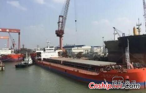 江苏海通海洋工程装备9800吨系列散货船圆满试航