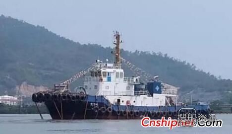 广州航通船业4000PS“粤工拖46”拖轮顺利下水