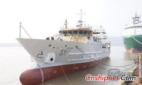 浙江造船第二艘300吨级渔业资源调查船“东进2”号顺利下水