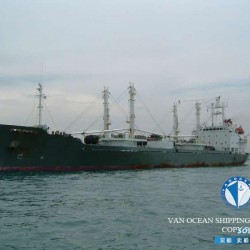 冷藏船出售 出售5080吨冷藏船