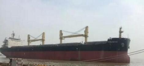 黄埔文冲64000吨散货船开始为期5天的海试