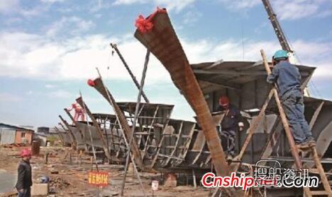 福建恒生船舶重工45艘远洋渔船同时建造