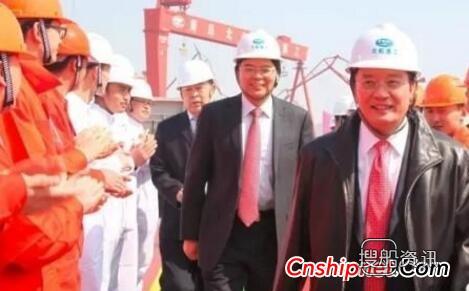 北船重工第二艘25万吨超大型矿砂船命名交付
