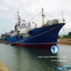 二手货船出售冷藏船 出售430吨冷藏船