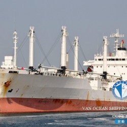 二手货船出售冷藏船 出售8005吨冷藏船