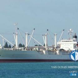 二手货船出售冷藏船 出售8033吨冷藏船