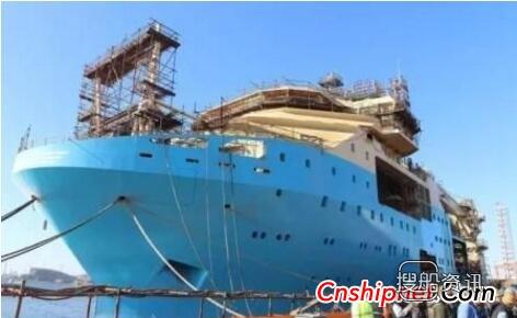 大连中远船务深水海工作业辅助船举行无伤害庆典