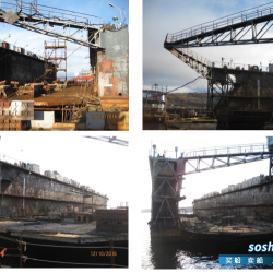 浮船坞出售 出售4500吨浮船坞