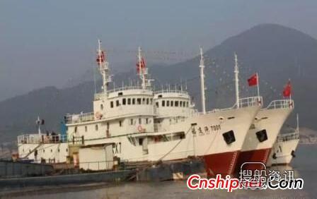 福建信昌造船2艘远洋渔船交付