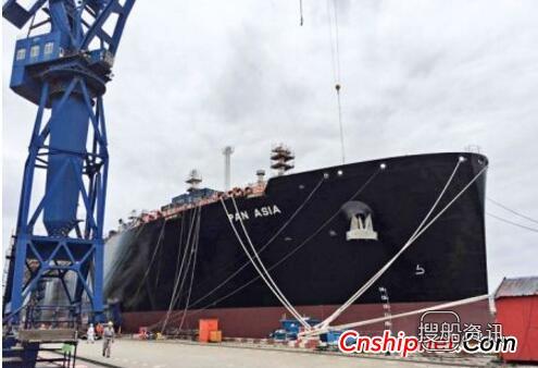 沪东中华PULNG首制船“泛亚”号首台发电机顺利动车