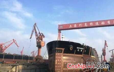 外高桥造船2天内实现3艘整船贯通