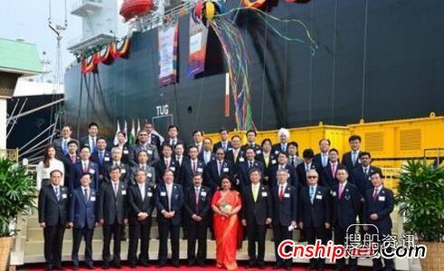 韩国现代重工交付一艘印度Petronet LNG公司租赁的油船