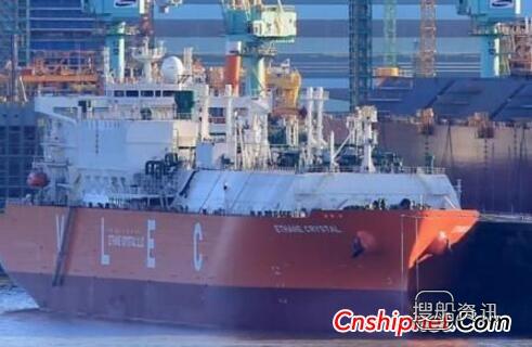 全球首艘87000立方米超大型乙烷运输船交付