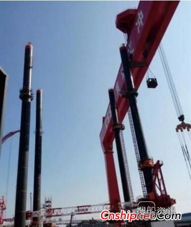 黄船海工SE-300LB型海上居住平台成功完成两大节点