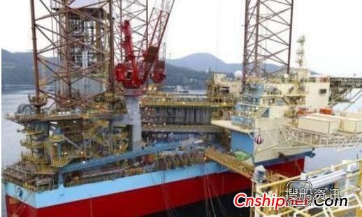 大宇造船“Maersk Invincible”号自升式钻井平台命名