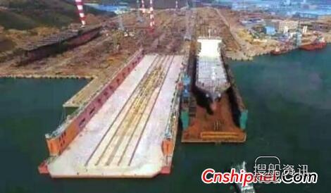 大连船舶重工2000箱集装箱船成功下水