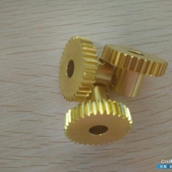 洛阳众悦精密轴承 加工厂家精密非标铜产品加工车件加工轴承加工CNC加工齿轮件