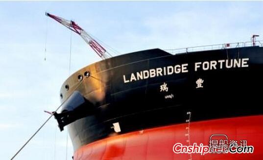 大连船舶重工首艘30.8万吨级超大型油轮命名交付
