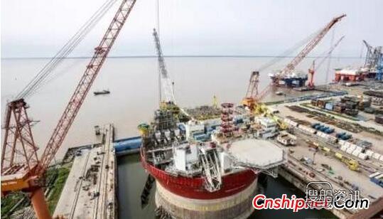 启东中远海工“希望6号”DANA FPSO顺利进坞