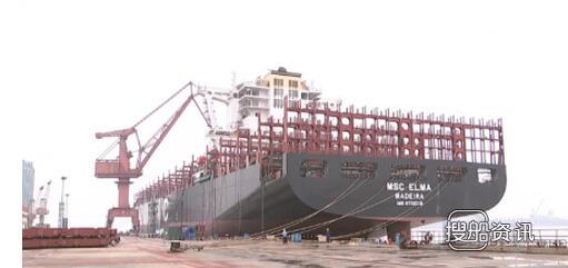 金海重工首制9400TEU集装箱船“MSC PALAK”号顺利交付