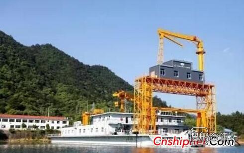 重庆川东船舶重工湖上试验平台正式交付