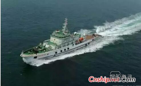 黄埔文冲12000KW大型巡航救助船完成试航