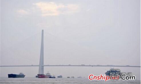 泰州中航船舶重工试航船“中航39”返回“娘家”扫尾
