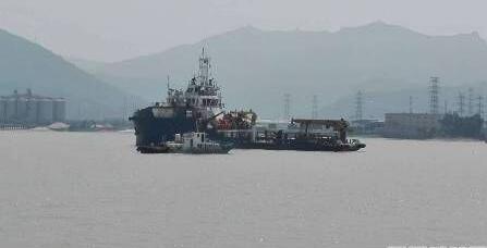 福建东南造船60米AHTS-15号船正式试航