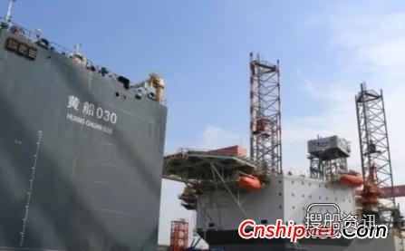 上海外高桥船厂海洋钻井平台ESSM2下水