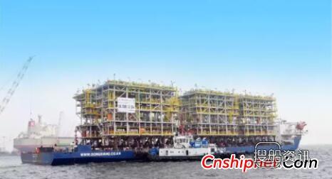 大船船务MV27（FPSO）上部模块全部成功交付