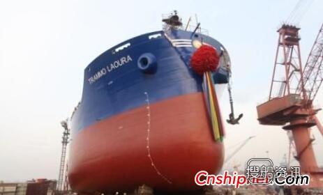 中海工业（江苏）第五艘38000吨散货船顺利下水