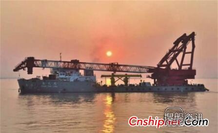 中国之最——江苏海新船务重工全回转自航打捞起重船即将交付