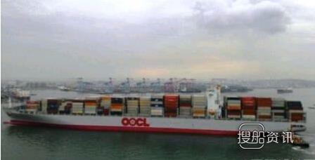 东方海外8888TEU集装箱船首航