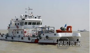 同方江新交付国内最大多功能溢油回收船