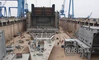 中航鼎衡的全球最大沥青船下水