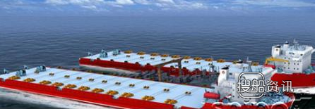大连中远船务12000吨打捞工程船N620上船台