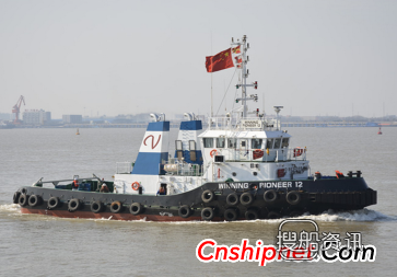 三福船舶1#29M拖船试航