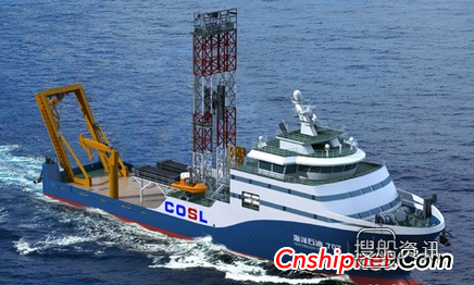 中国首制综合勘察船“海油707”下水